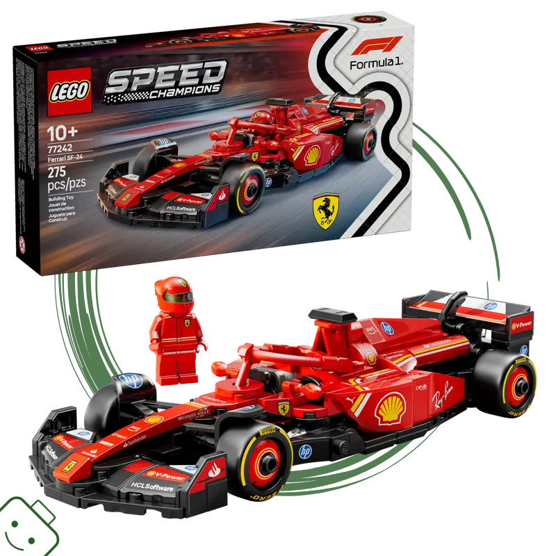 LEGO® Speed Champions Závodní auto Ferrari SF-24 F1® / 77242