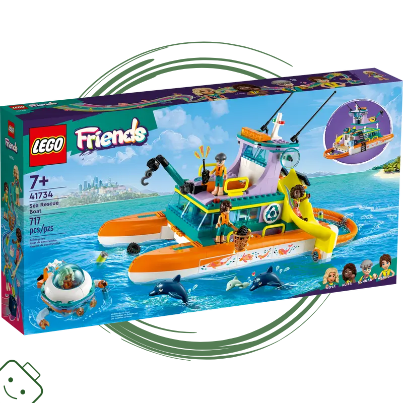 LEGO® Friends Námořní záchranářská loď / 41734