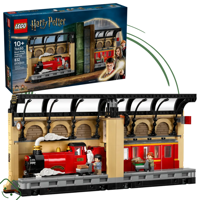 LEGO® Harry Potter Knižní zarážka: Spěšný vlak do Bradavic - obal 2. jakosti / 76450-4