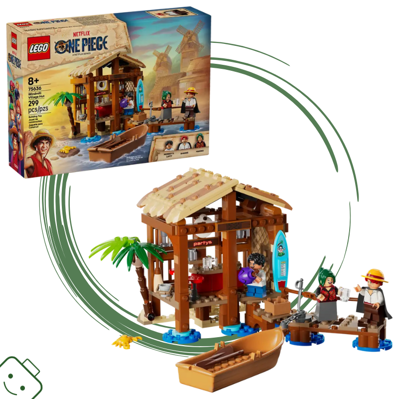 LEGO® ONE PIECE Chatrč v Mlýnové vesnici / 75636