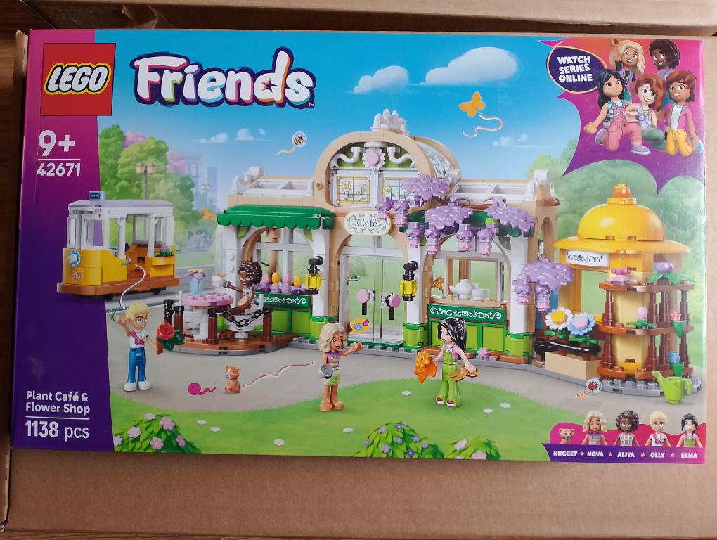 LEGO® Friends Kavárna plná rostlin a květinářství - obal 2. jakosti / 42671-1