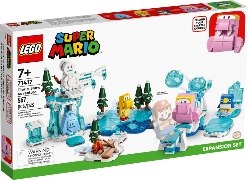LEGO® Super Mario™ Sněhové dobrodružství s Fliprusem – rozšiřující set / 71417