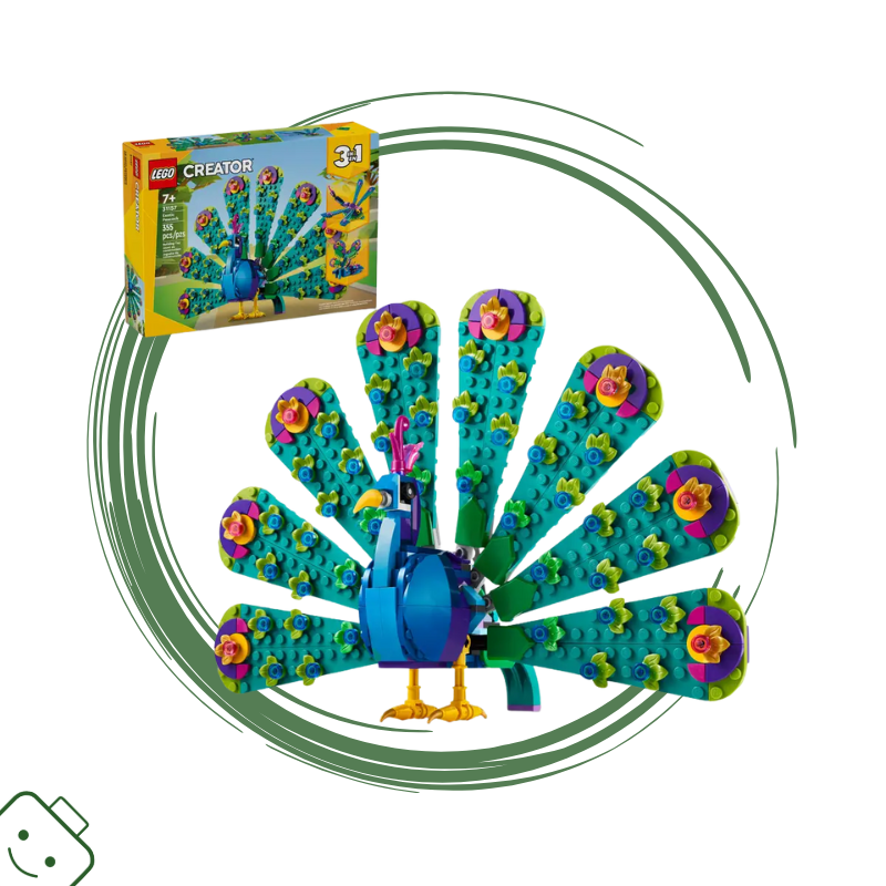 LEGO® Creator 3 v 1 Exotický páv / 31157