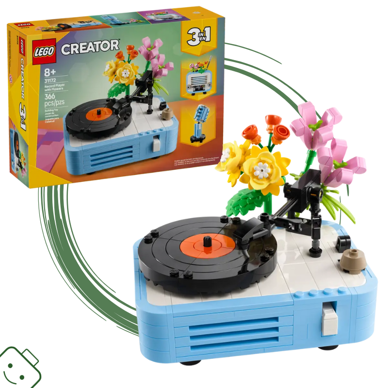 LEGO® Creator 3 v 1 Gramofon s květinami / 31172
