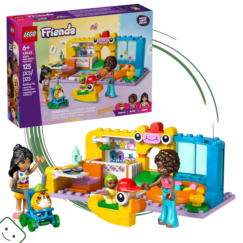 Lego® Friends Pokojíček Aliyiny sestřičky / 42645