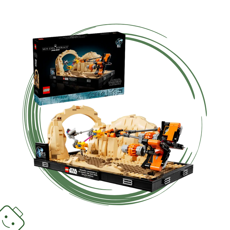 LEGO® Star Wars™ Závody kluzáků v Mos Espa – diorama / 75380