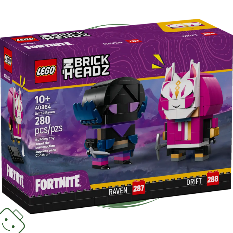 LEGO® BrickHeadz Fortnite Figurky: Drift a Raven / 40884