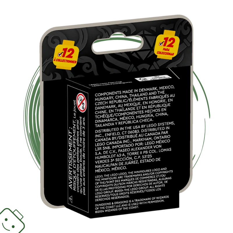 LEGO® minifigurka Dungeons & Dragons® Elfský zpěvák (Elf Bard) / 71047 coldnd-9