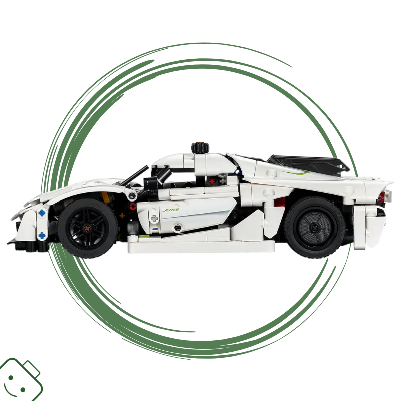 LEGO® Technic Bílé hyperauto Koenigsegg Jesko Absolut / 42184