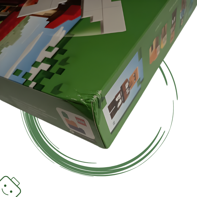 LEGO® Minecraft® Farma s větrným mlýnem - obal 2. jakosti / 21262-x