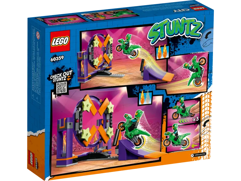 Lego® City Kaskadérská výzva s rampou a obručí / 60359