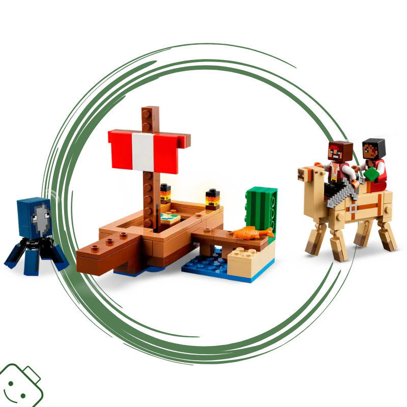 LEGO® Minecraft® Plavba na pirátské lodi / 21259