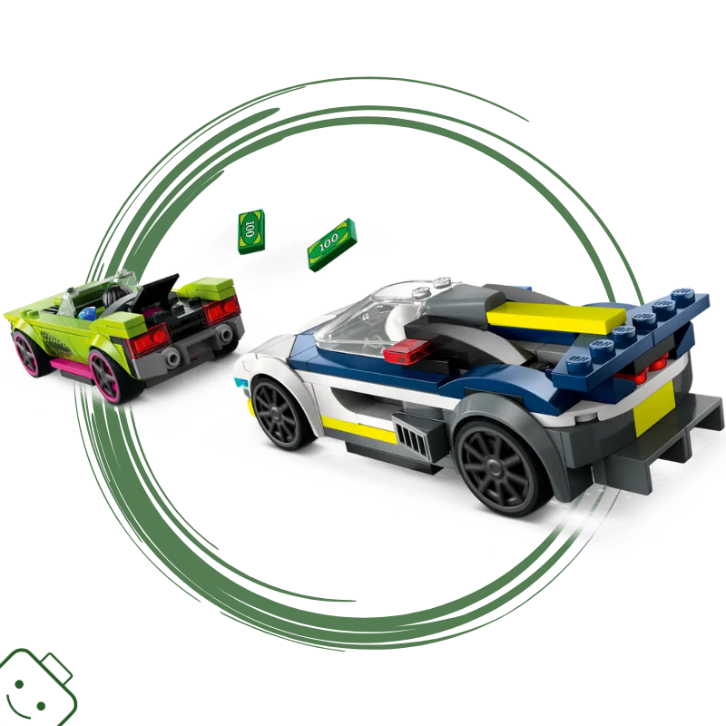 LEGO® City Honička policejního auta a sporťáku / 60415