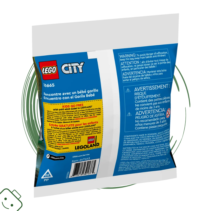 LEGO® City Setkání s mládětem gorily - limitovaná edice / 30665