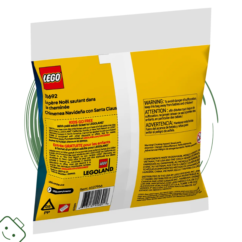 LEGO® Creator Komín a vánoční zábava se Santou - limitovaná edice / 30692