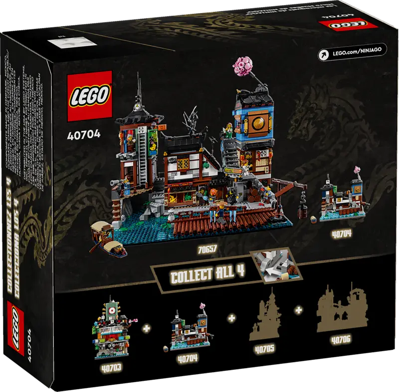 LEGO® NINJAGO® Miniaturní NINJAGO® přístav - limitovaná edice / 40704