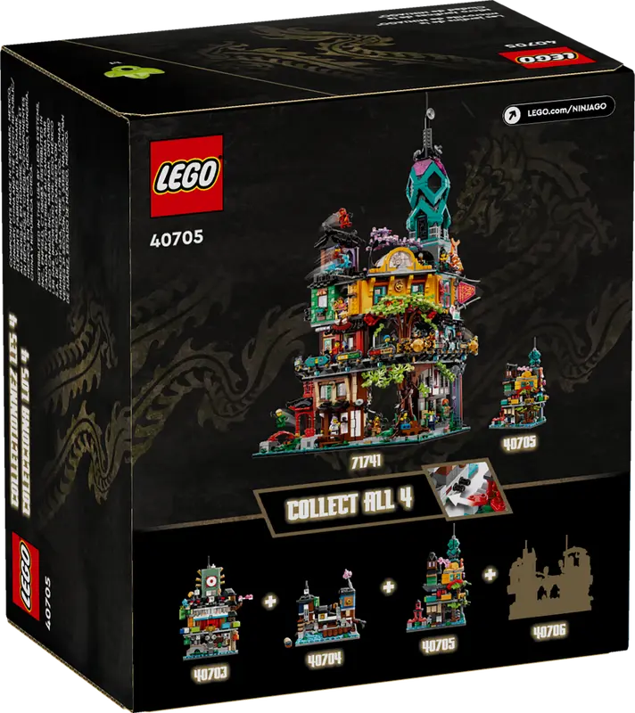 LEGO® NINJAGO® Miniaturní zahrady v NINJAGO® City - limitovaná edice / 40705