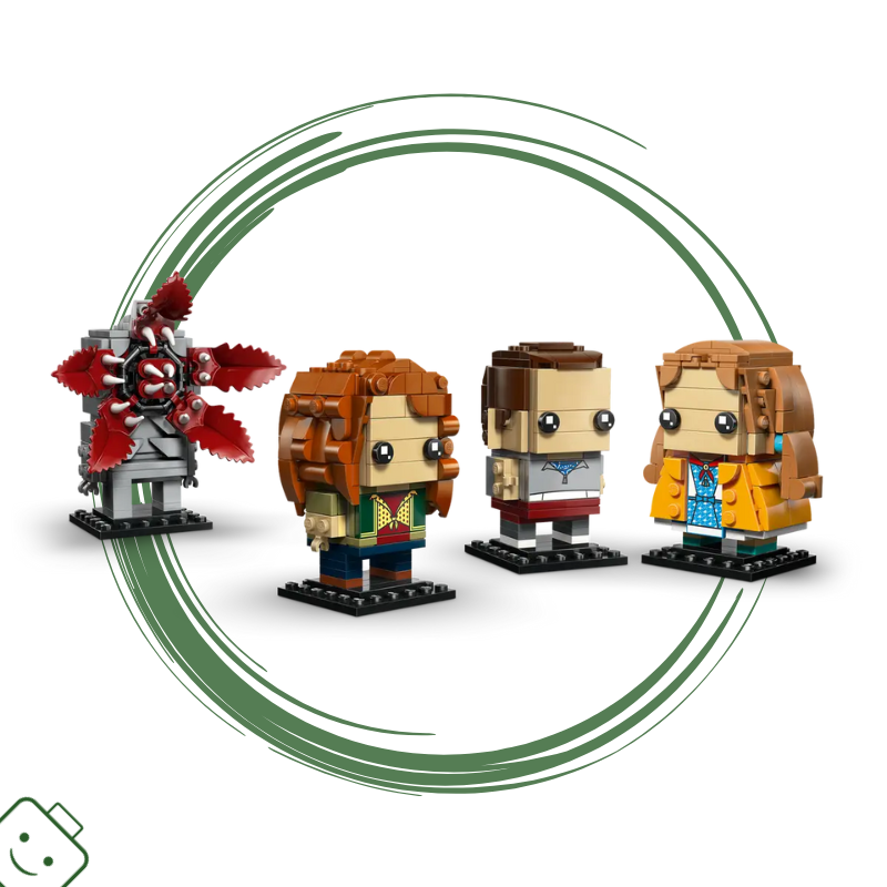 LEGO® BrickHeadz Stranger Things Jedenáctka, Max, Demogorgon a Holly / 40879