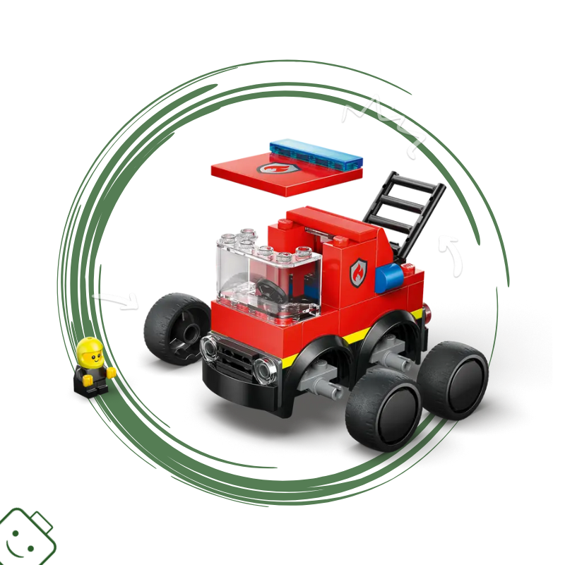 LEGO® City Autíčka – Hasičské auto / 60482