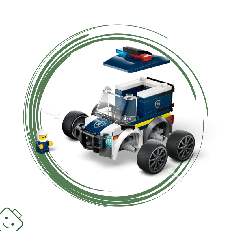LEGO® City Autíčka – Policejní dodávka / 60481