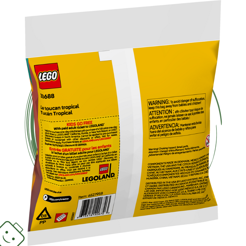 LEGO® Creator 3 v 1 Tropický tukan - limitovaná edice / 30688
