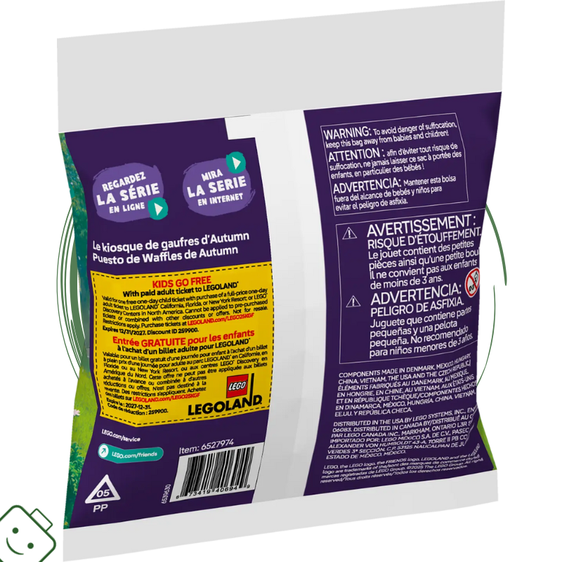LEGO® Friends Autumn a její stánek s vaflemi - limitovaná edice / 30696