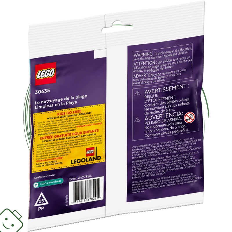 LEGO® Friends Čištění pláže - limitovaná edice / 30635