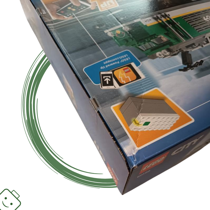 LEGO® City Powerd UP Nákladní vlak - obal 2. jakosti / 60198-x