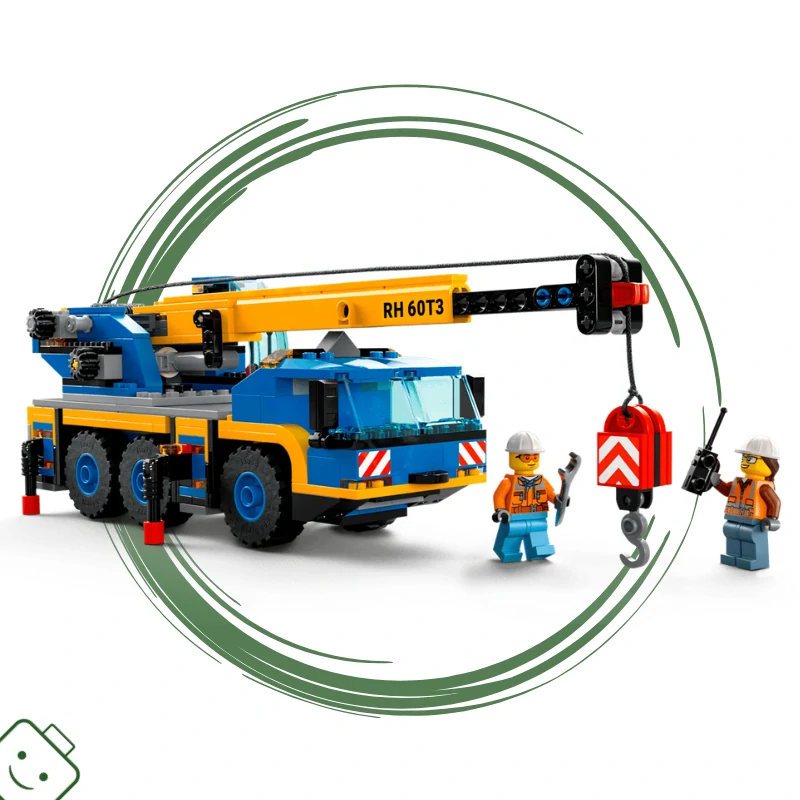 LEGO® City Pojízdný jeřáb / 60324
