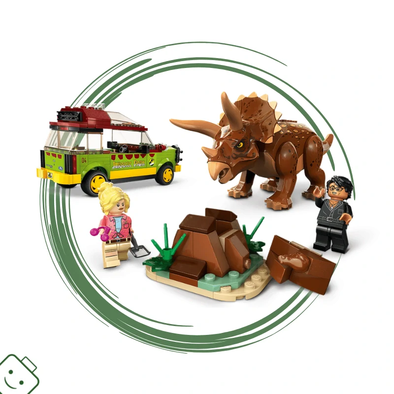 LEGO® Jurassic World™ Zkoumání triceratopse / 76959