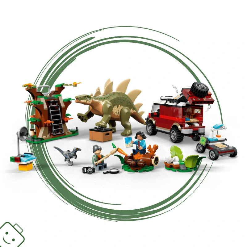 LEGO® Jurassic World™ Dinosauří mise: Objev stegosaura / 76965
