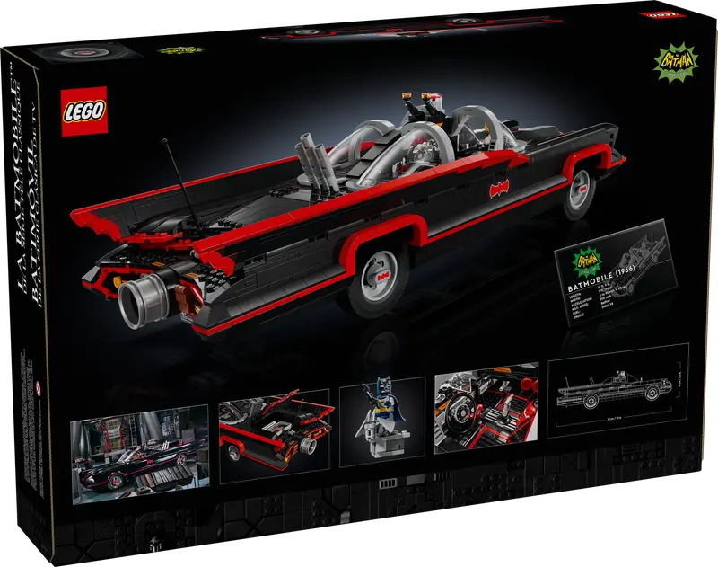 LEGO® DC Batman™: Batmobil z klasického TV seriálu - Ultimate Collectors' Edition / 76328