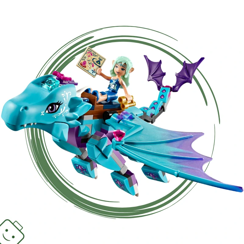 LEGO® Elves Dobrodružství s vodním drakem / 41172