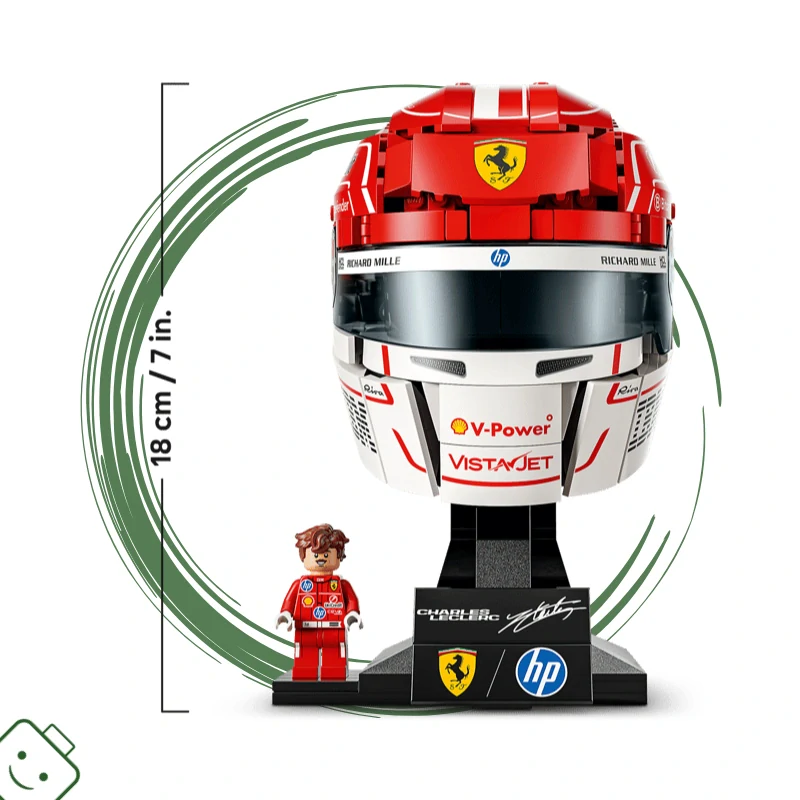 LEGO® Editions Helma Charles Leclerc ze Scuderia Ferrari HP / 43014