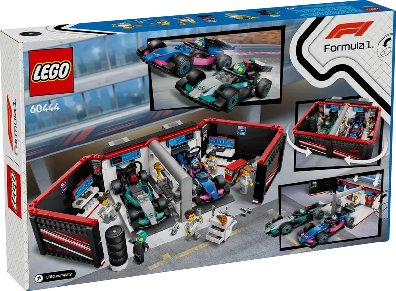 LEGO® City Garáž F1® a vozy Mercedes-AMG a Alpine / 60444