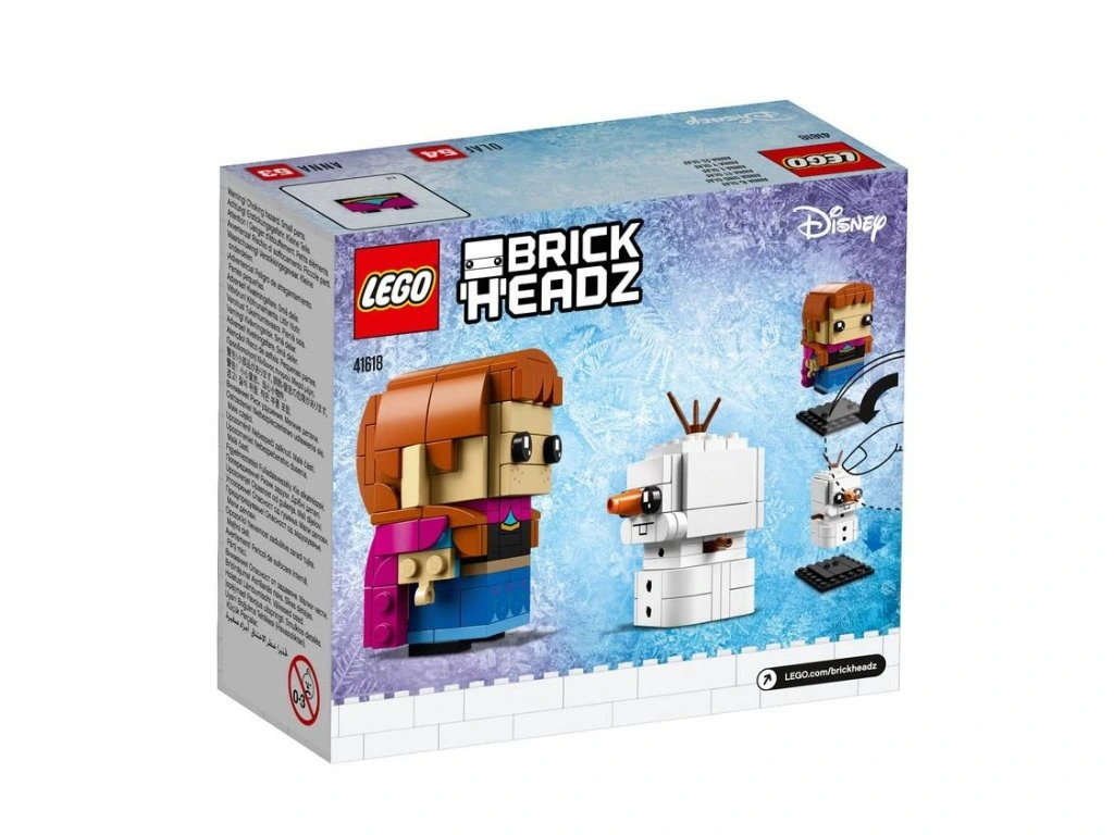 LEGO® BrickHeadz Anna a Olaf / 41618