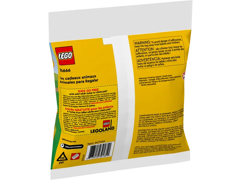 LEGO® Creator 3 v 1 Dárková zvířátka - limitovaná edice / 30666