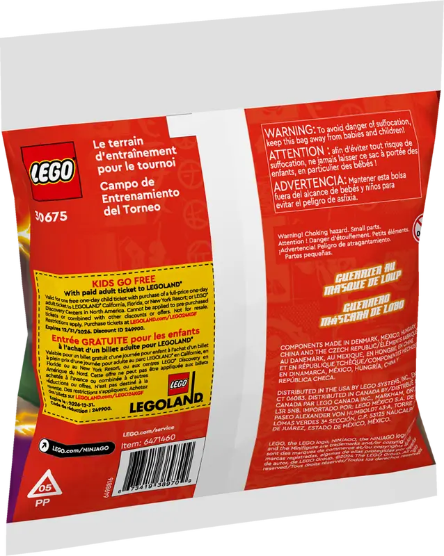 LEGO® NINJAGO® Turnajové tréninkové hřiště / 30675