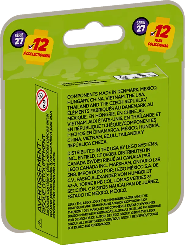 LEGO® minifigurka 27. série Milovník koček (Cat Lover) / 71048 col27-11