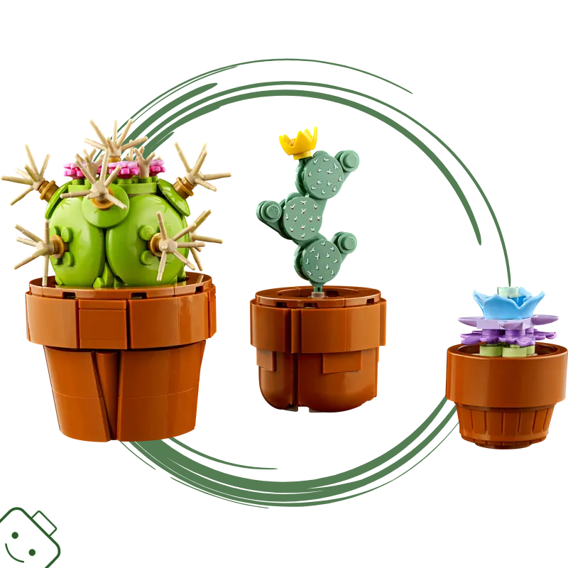 LEGO® Botanicals Miniaturní rostliny - obal 2. jakosti / 10329-4