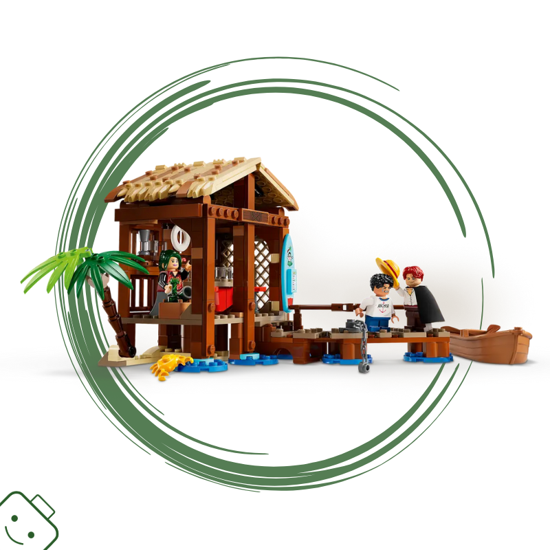 LEGO® ONE PIECE Chatrč v Mlýnové vesnici / 75636