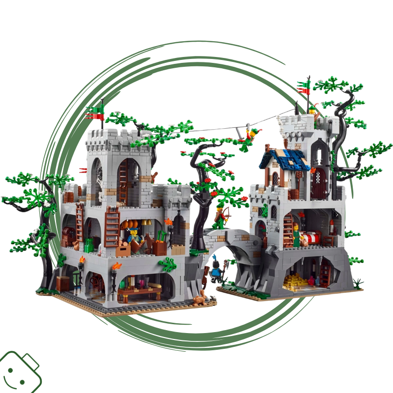 LEGO® bricklink Lesní pevnost / 910043