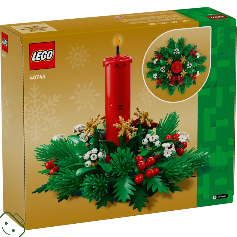 LEGO® Vánoční dekorace na stůl / 40743