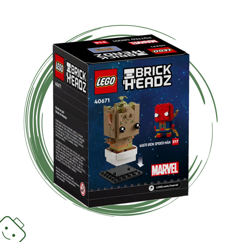 LEGO® BrickHeadz Marvel Groot v květináči / 40671