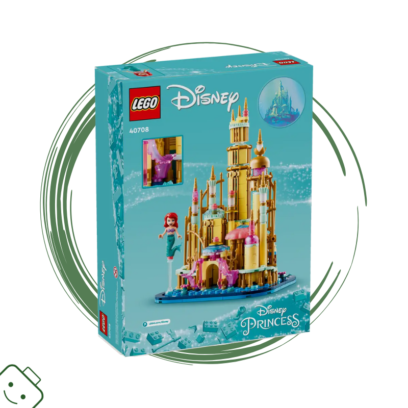 LEGO® Disney™ Miniaturní hrad Disneyho Ariel / 40708