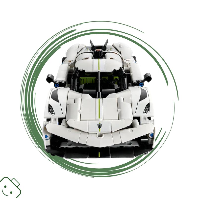 LEGO® Technic Bílé hyperauto Koenigsegg Jesko Absolut / 42184