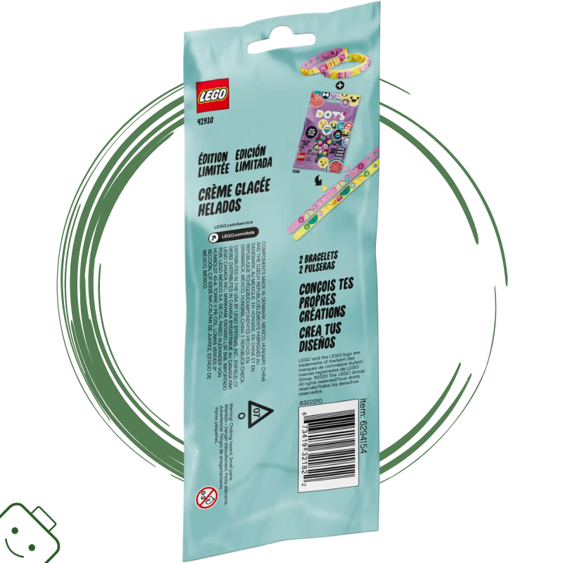LEGO® DOTS Náramky zmrzlinového přátelství / 41910