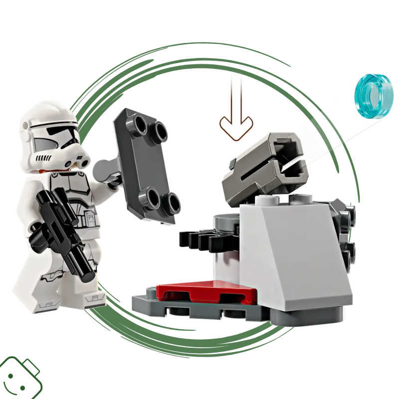 LEGO® Star Wars™ Bitevní balíček klonového vojáka a bitevního droida / 75372