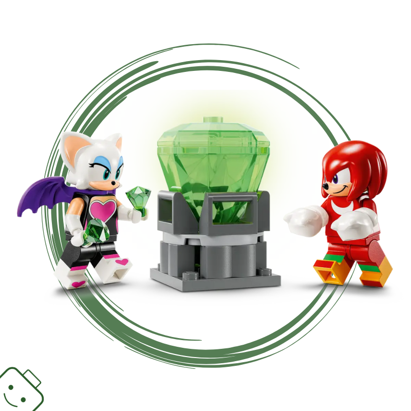 LEGO® Sonic the Hedgehog™ Knuckles a jeho robotický strážce / 76996