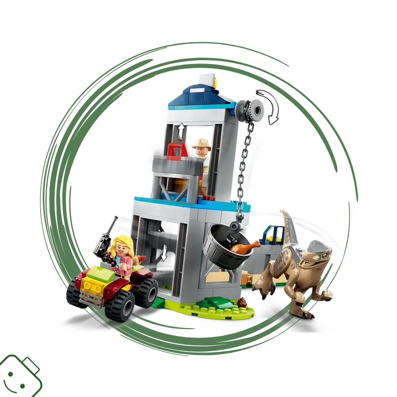 LEGO® Jurassic World™ Útěk velociraptora / 76957